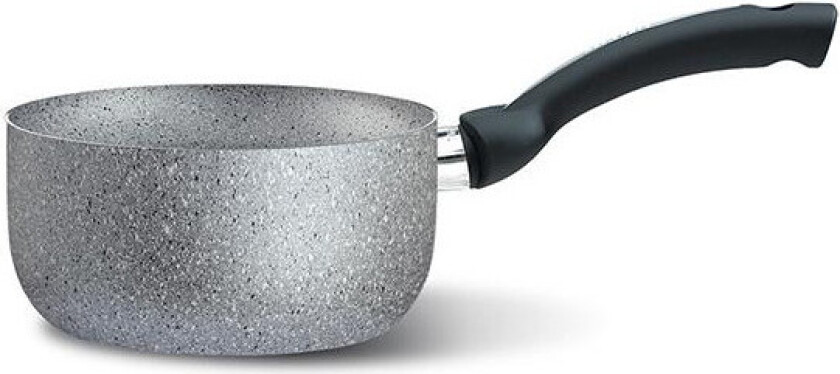 Vesuvius gryte m/håndtak (Ø16cm) Sort/Hvit