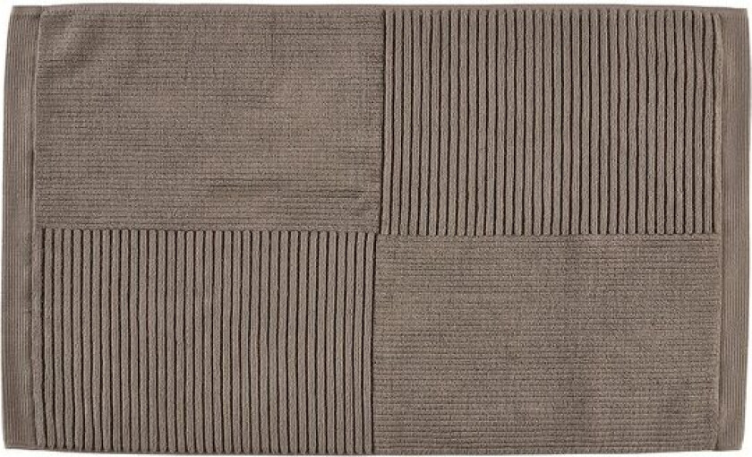 Classic badematte 50x80 cm taupe