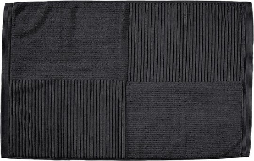Classic badematte 50x80 cm svart