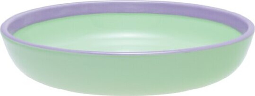 Play skål/tallerken 22 cm mint/lilla
