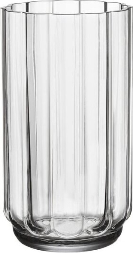 Play vase 18 cm klar