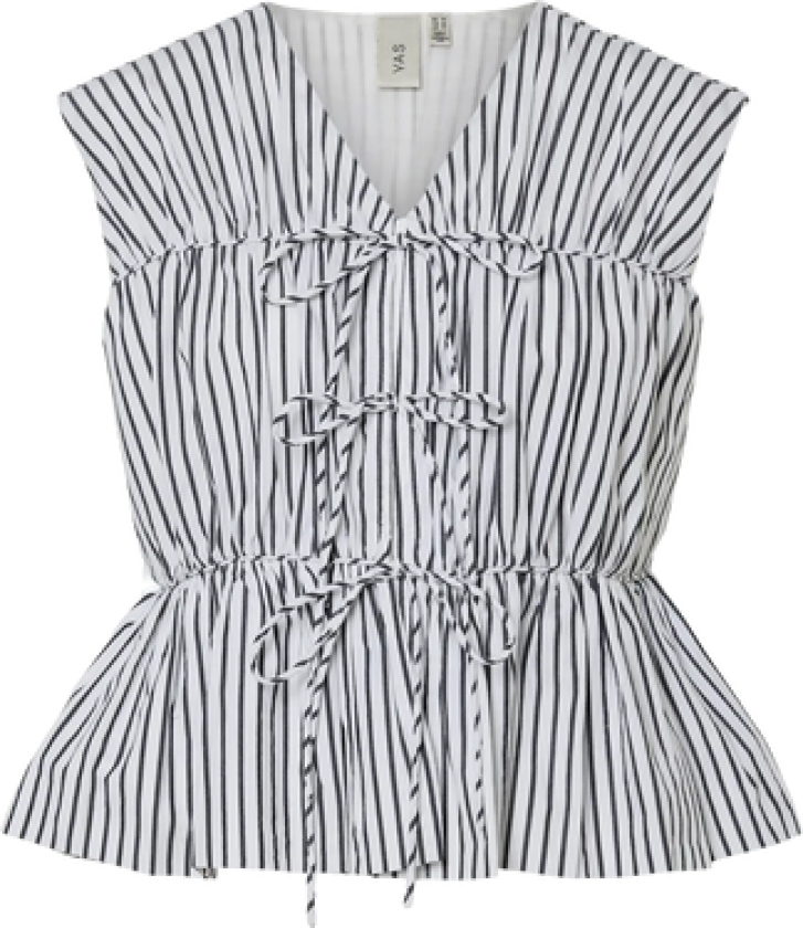 Yasebba Sl Top - Black White 34