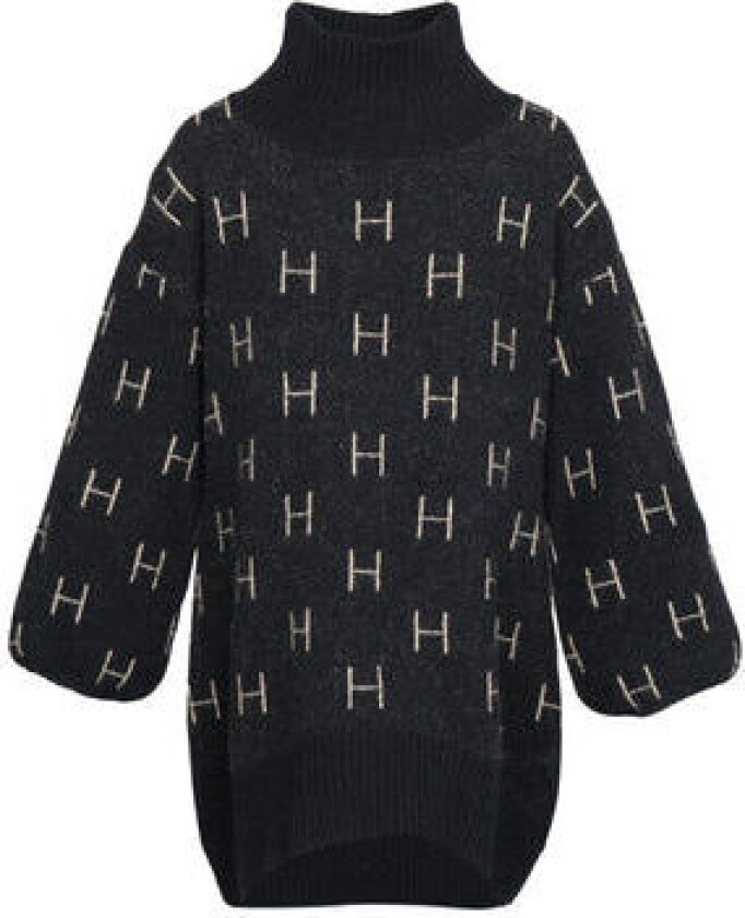 HÉST Fam Sweater Long - Black 1
