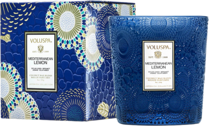 Classic Boxed Candle - Mediterranean Lemon One Size