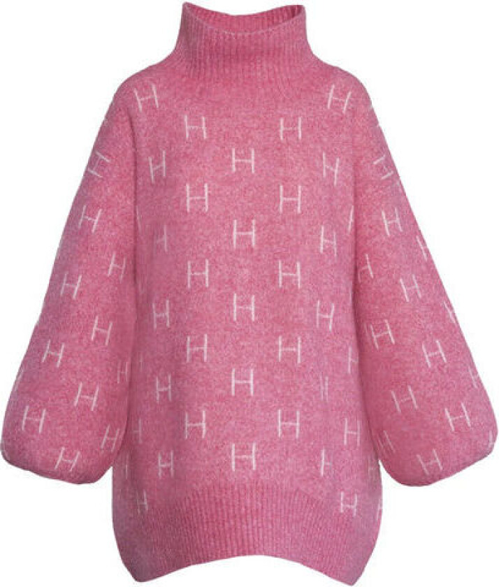 HÉST Fam Long Sweater - Chateau Rose 1