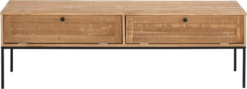 Munira TV-benk 140 cm - Natur/Svart