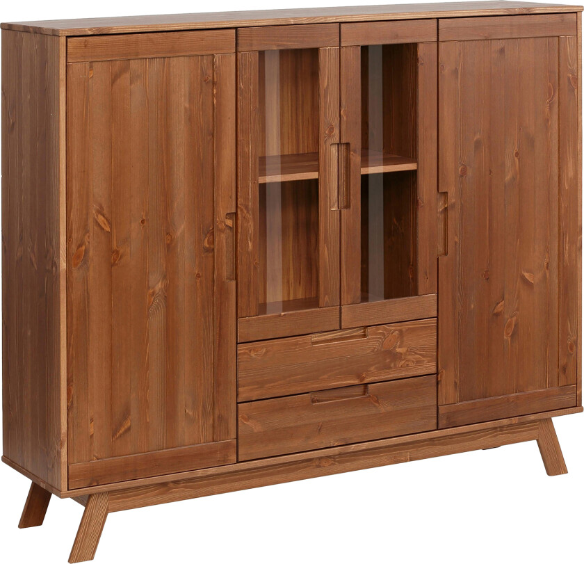 Odelia Skap 140 cm - Brun