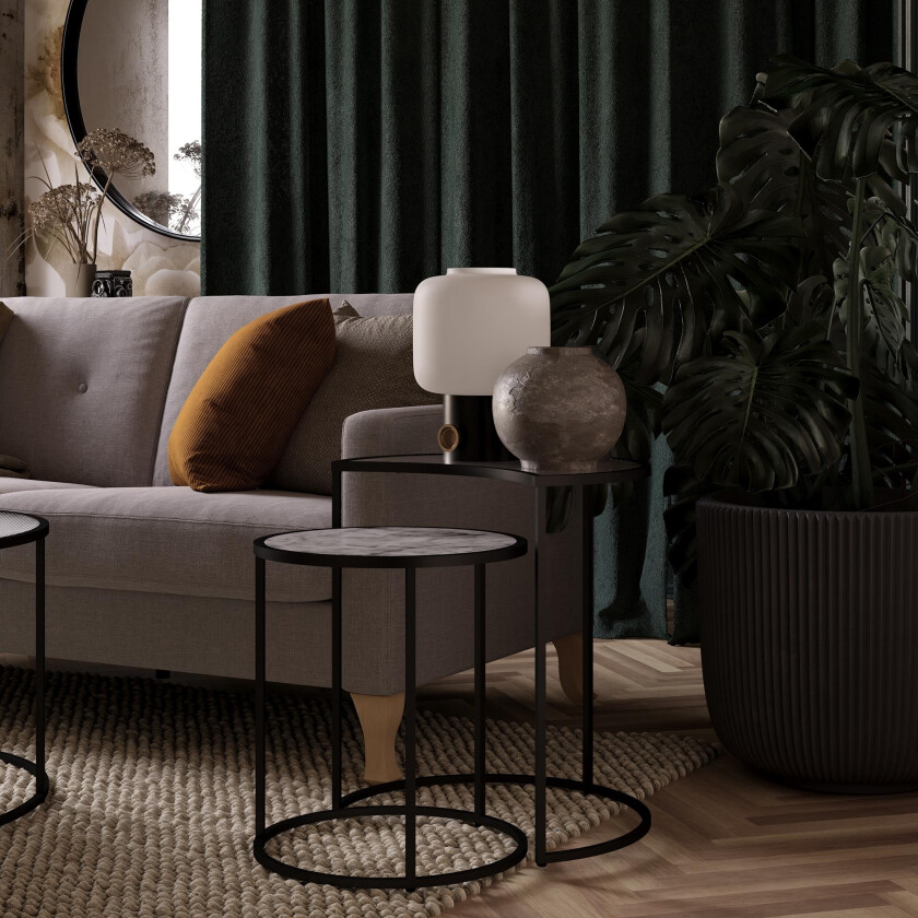 Moon Phases Settbord Hvit - Queer Eye