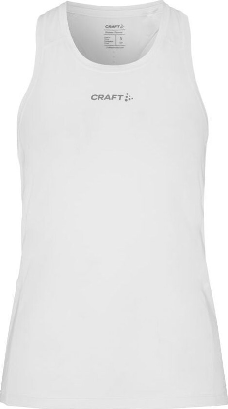 Women's Advance Essence Singlet 2 White XS
