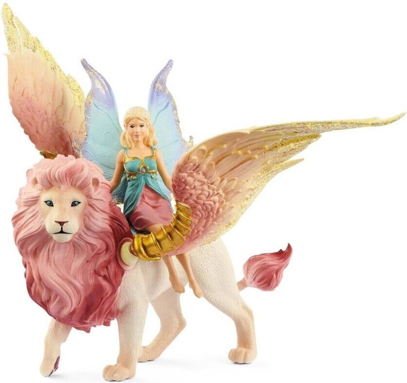 - Bayala - Fairy in Flight on Winged Lion (70714)