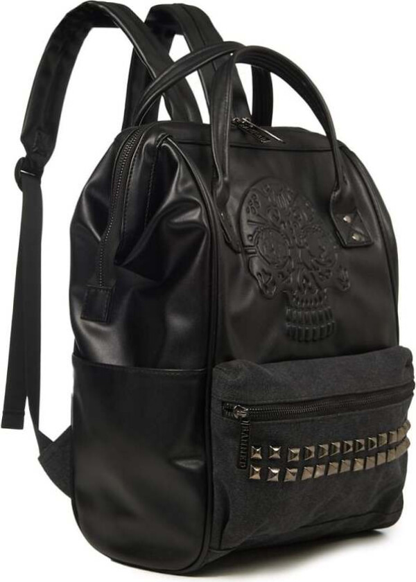 Goth Ryggsekk - Androginy - Unisex - svart