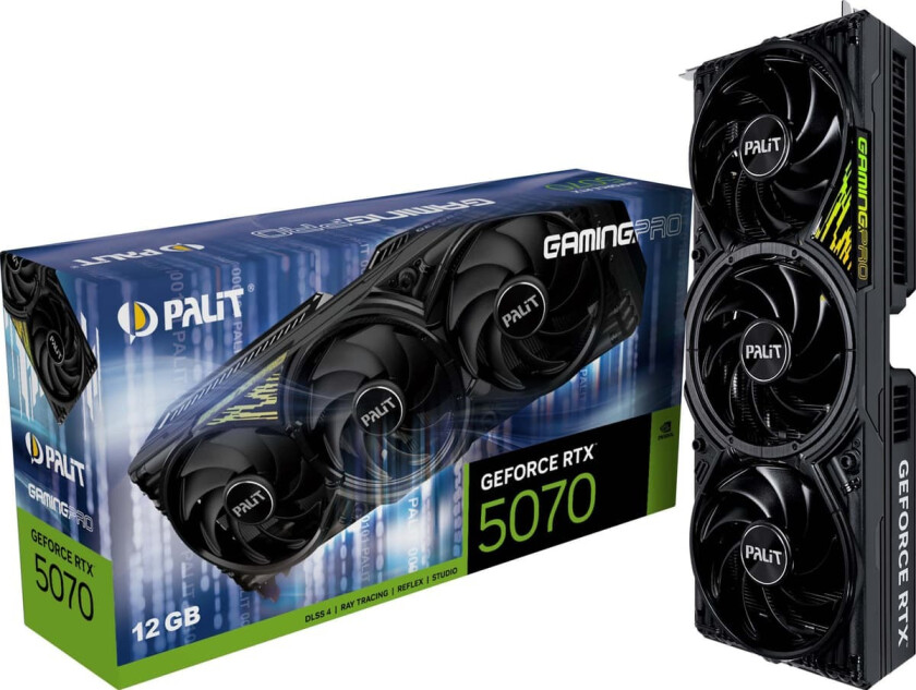 GeForce RTX 5070 GamingPro - 12GB GDDR7 RAM - Grafikkort