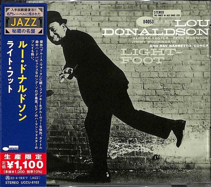 Lou Donaldson Light Foot CD