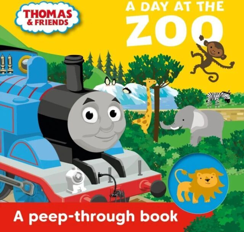 Thomas & Friends: A Day at the Zoo a peep-through book av Thomas & Friends