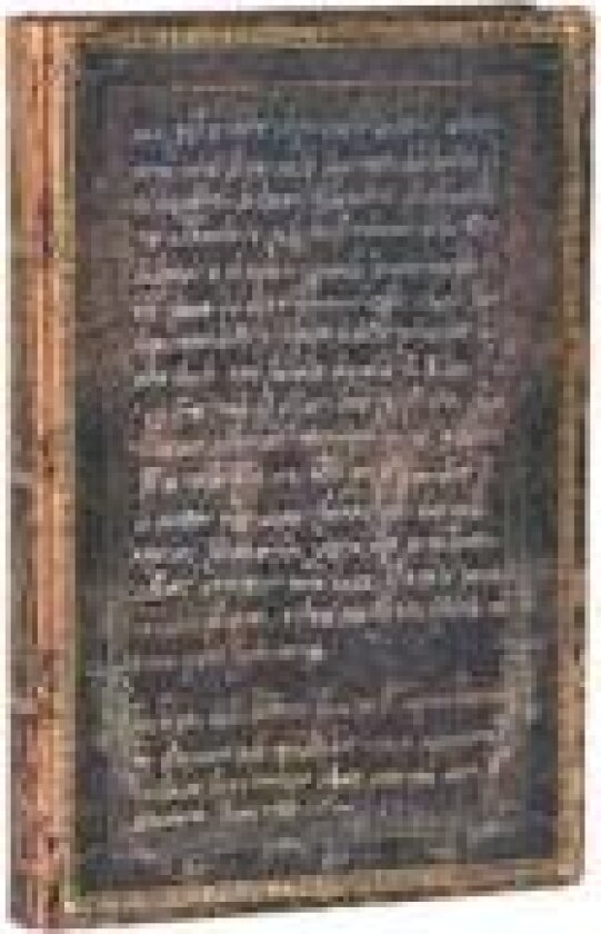 Michelangelo, Handwriting (Embellished Manuscripts Collection) Mini Lined Softcover Flexi Journal (Elastic Band Closure)