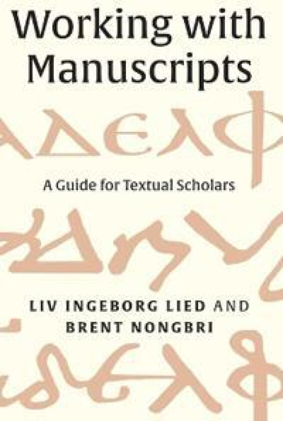 Working with Manuscripts