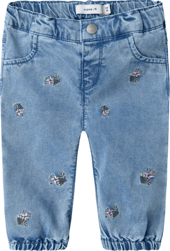 Name It Nbfrose myke jeans til baby, Light Blue Denim
