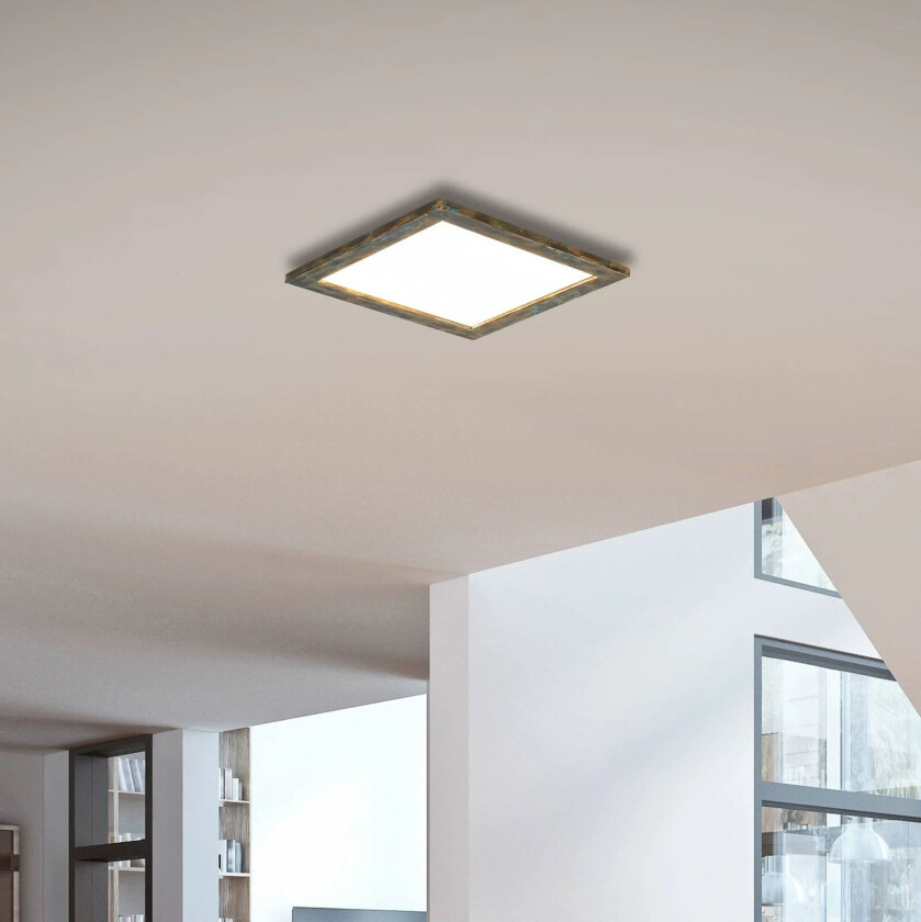 Aurinor LED-panel gullfarget patinert 45cm