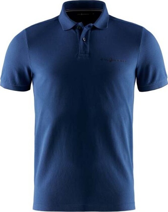 Men's Bowman Logo Polo Neptune Blue