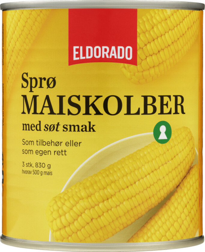 Maiskolber 830g