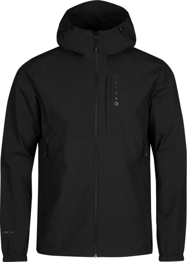 Men's Pallas Evo Hooded X-Stretch Jacka Black