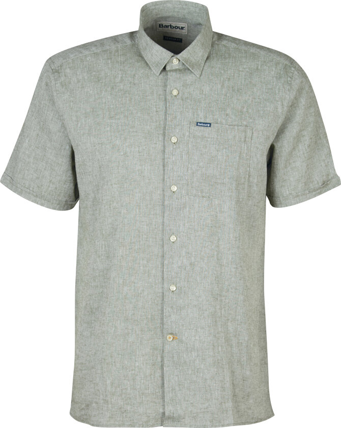 Men's Nelson Shortsleeve Summer Shirt Bleached Olive