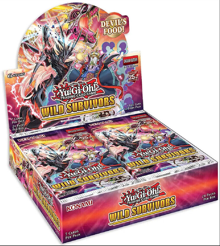 Yu Gi Oh Wild Survivors Booster Box