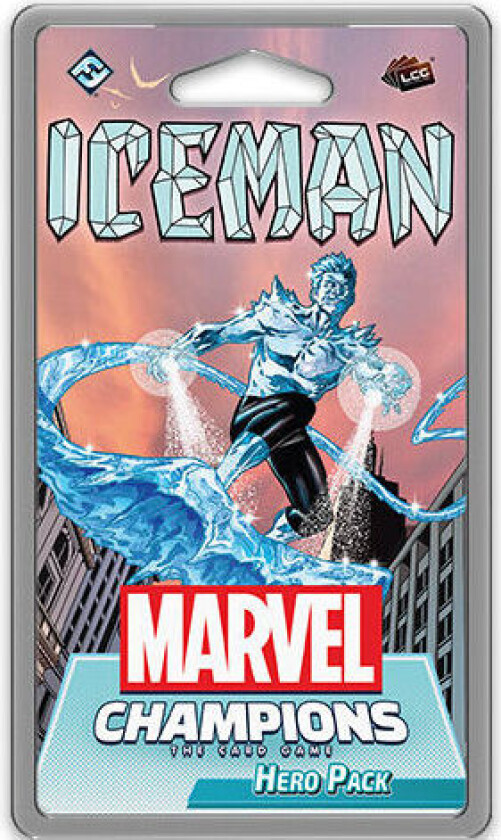 Marvel Champions Tcg Iceman Expansion Utvidelse Marvel Champions The Card Game