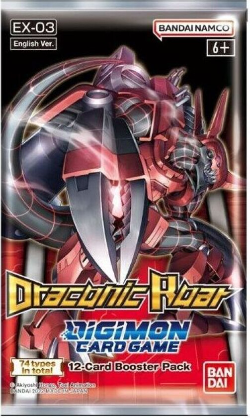 Digimon Tcg Draconic Roar Booster Digimon Card Game - Ex-03