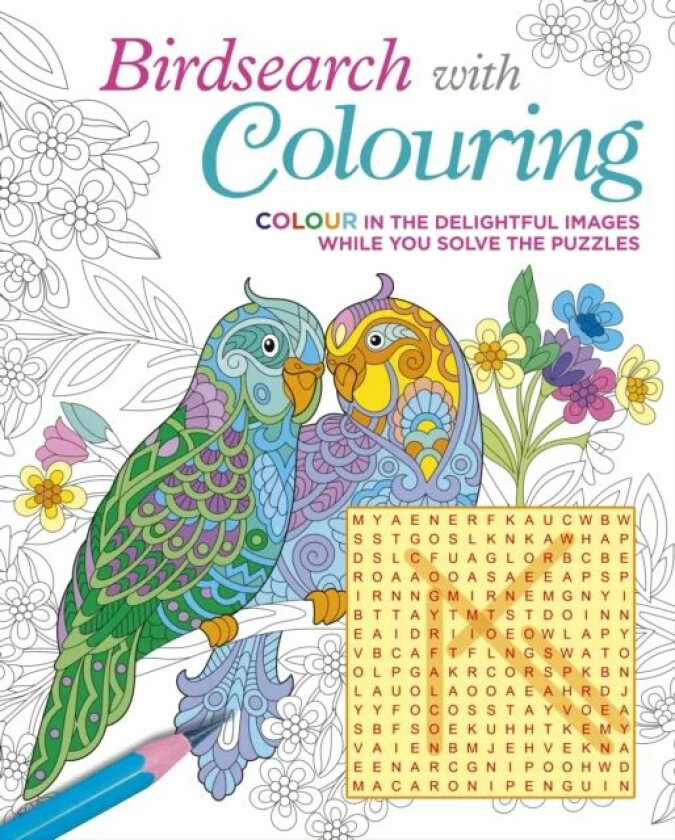 Birdsearch with Colouring av Eric Saunders