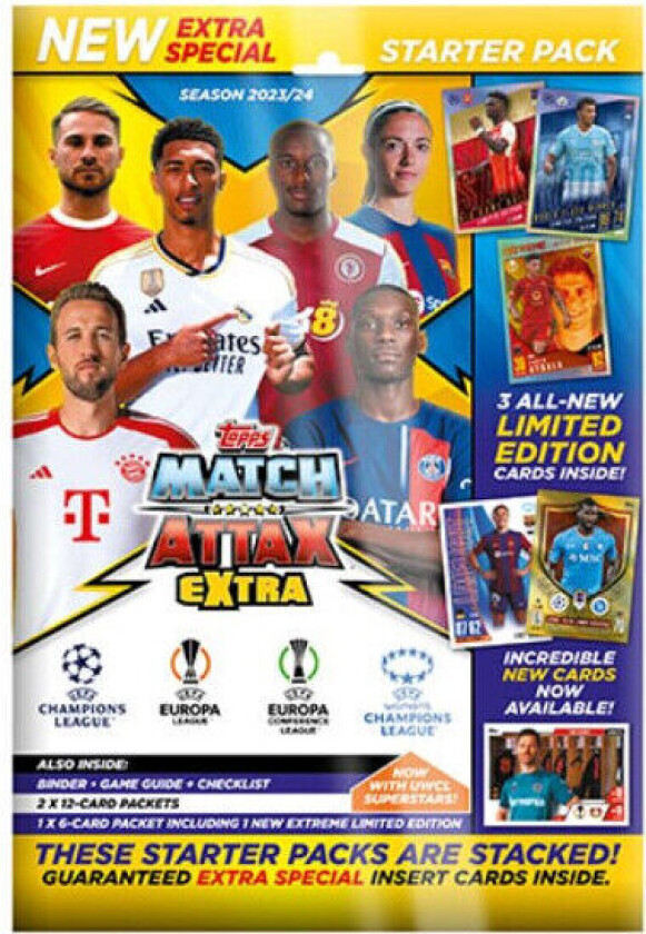 Match Attax Extra 23/24 Starter Pack