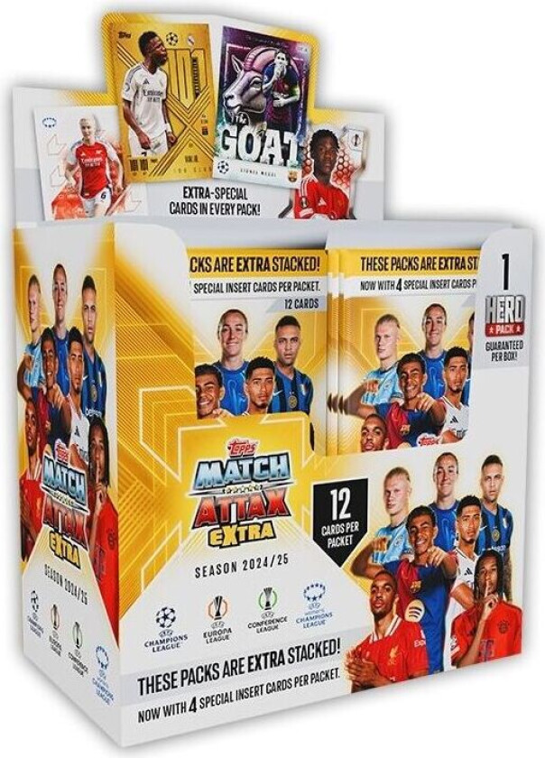 Match Attax Extra 24/25 Booster Box