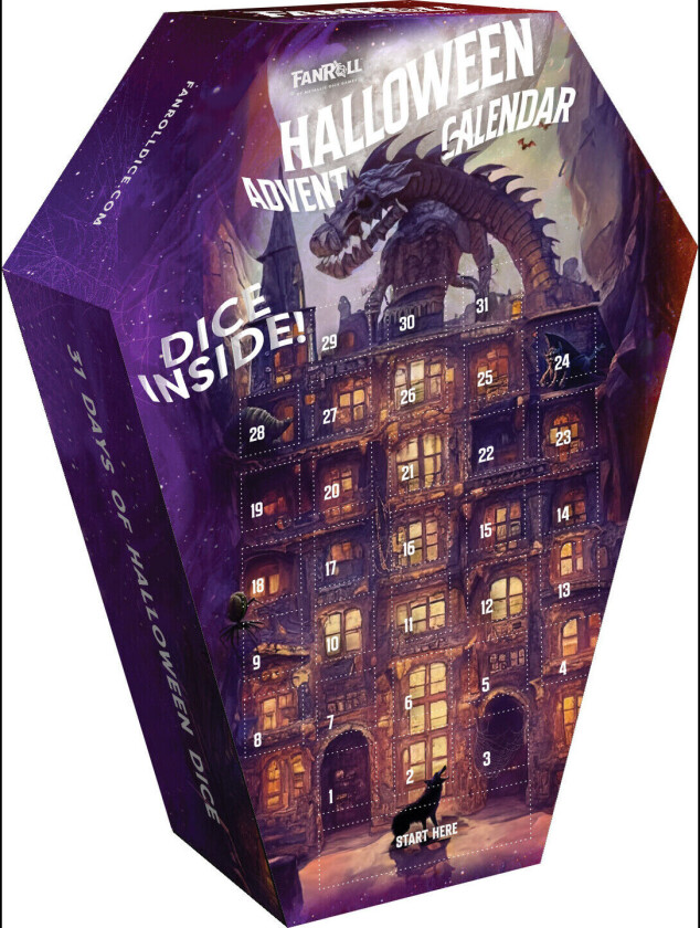 Halloween Advent Dice Calendar