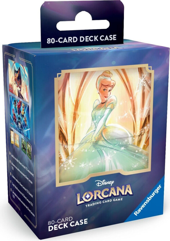 Disney Lorcana Deck Box Cinderella