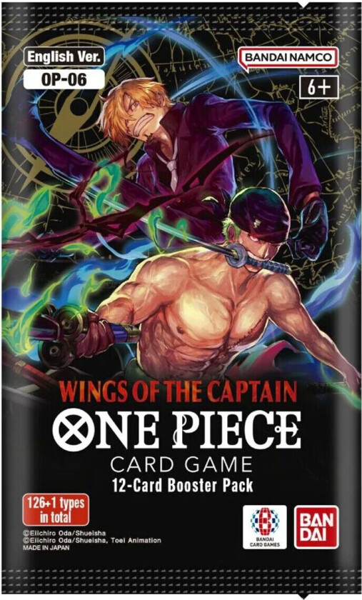 One Piece Tcg Wings Of Captain Booster One Piece Card Game - Op-06