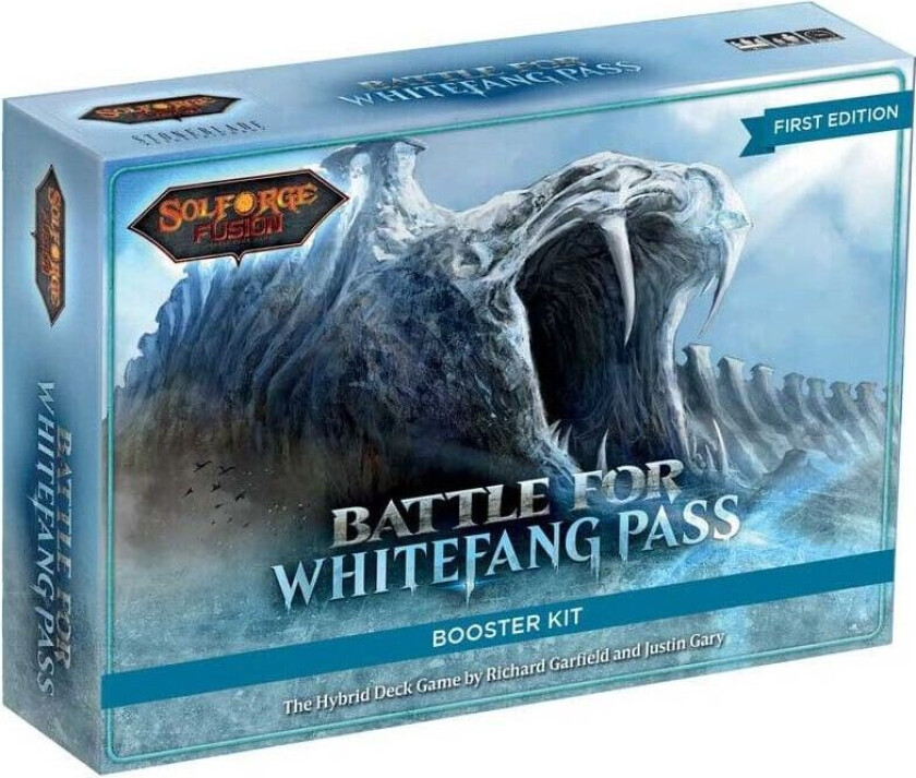 Solforge Fusion Whitefang Booster Kit Battle For Whitefang Pass