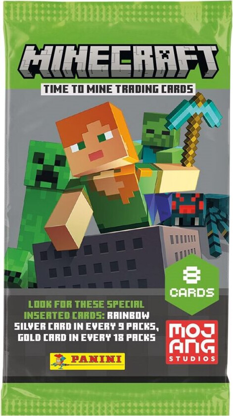 Minecraft 2 Tcg Booster Time To Mine Trading Cards