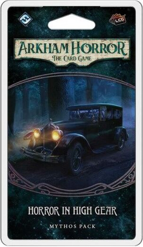 Arkham Horror Tcg Horror High Gear Exp Utvidelse Til Arkham Horror Card Game