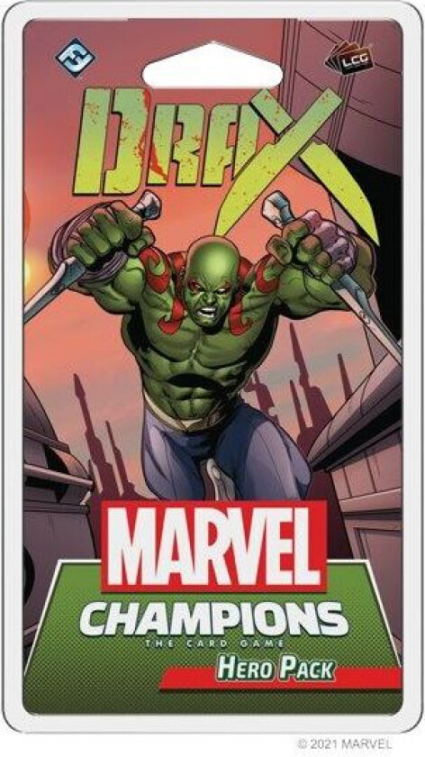 Marvel Champions Tcg Drax Expansion Utvidelse Til Marvel Champions
