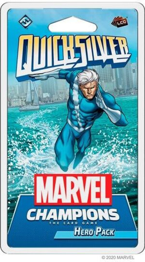 Marvel Champions Tcg Quicksilver Exp Utvidelse Til Marvel Champions