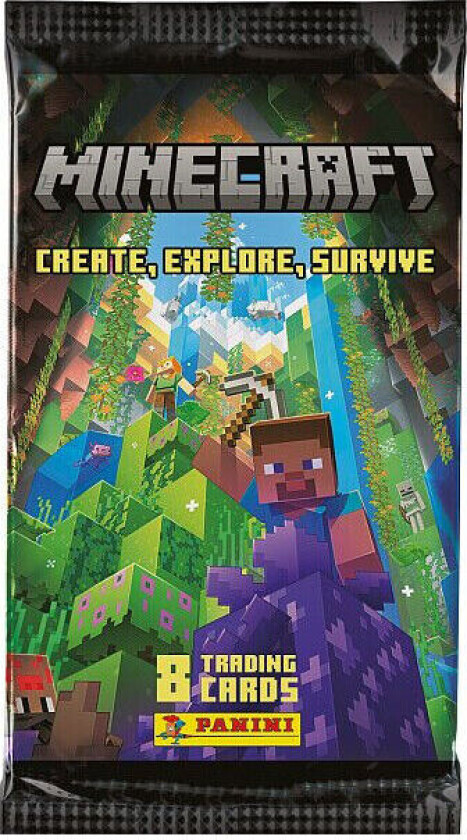 Minecraft Tcg Series 3 Booster Create Explore Survive
