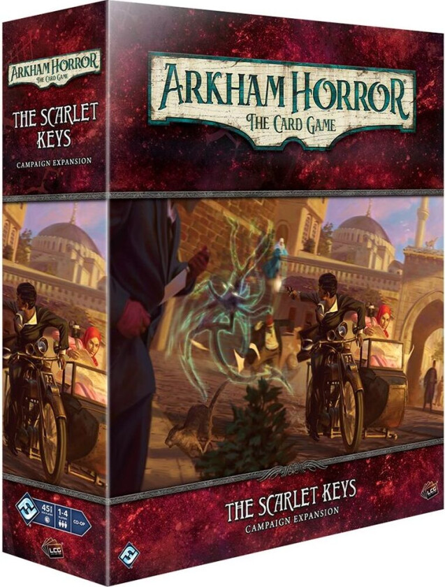 Arkham Horror Tcg Scarlet Keys Campaign Utvidelse Arkham Horror The Card Game