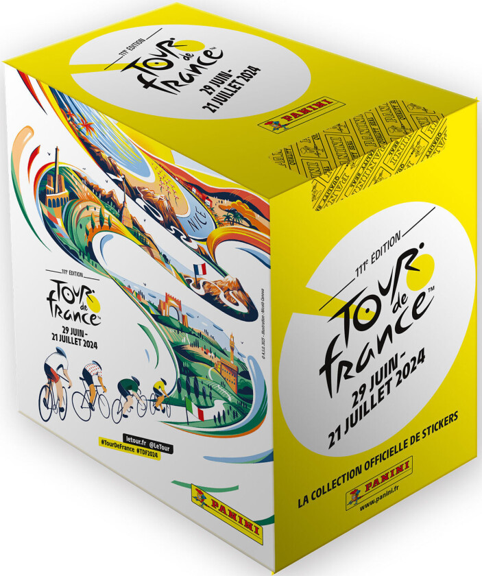 Tour De France 2024 Sticker Booster Box