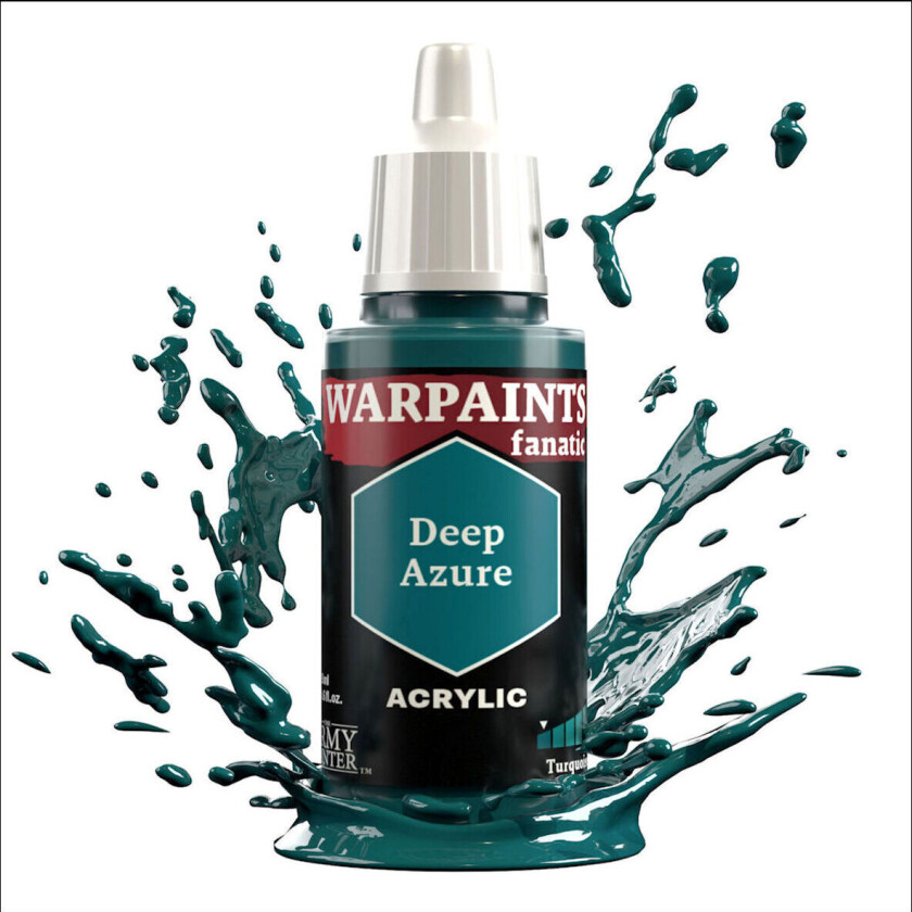 Warpaints Fanatic Deep Azure Army Painter