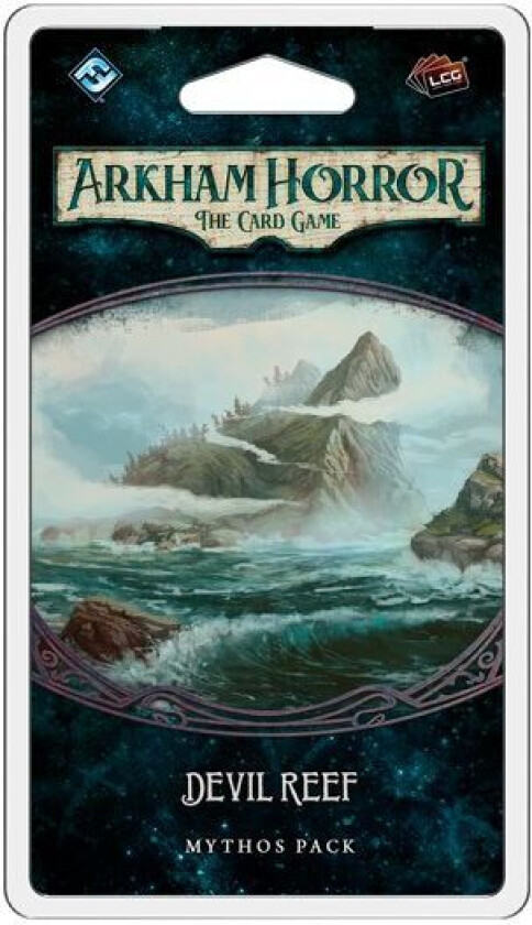 Arkham Horror Tcg Devil Reef Expansion Utvidelse Til Arkham Horror Card Game