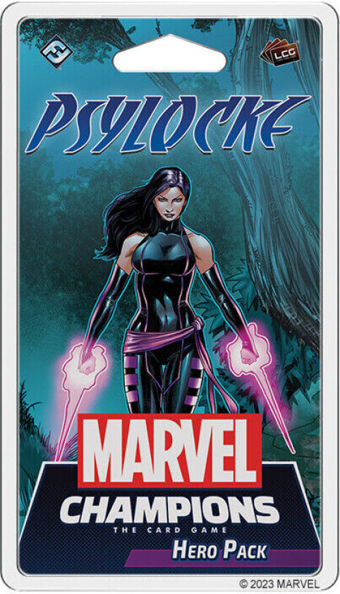 Marvel Champions Tcg Psylocke Exp Utvidelse Marvel Champions The Card Game