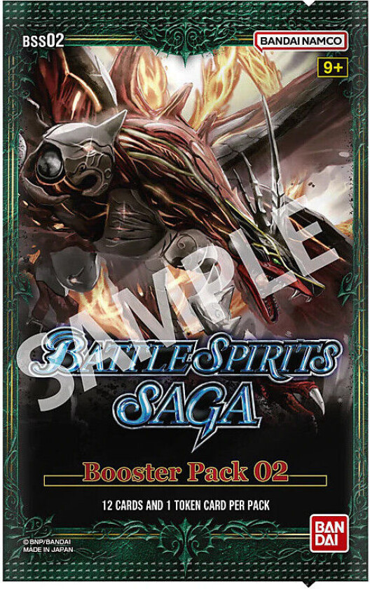 Battle Spirits Saga Bss02 Booster False Gods -12 Kort Per Pakke