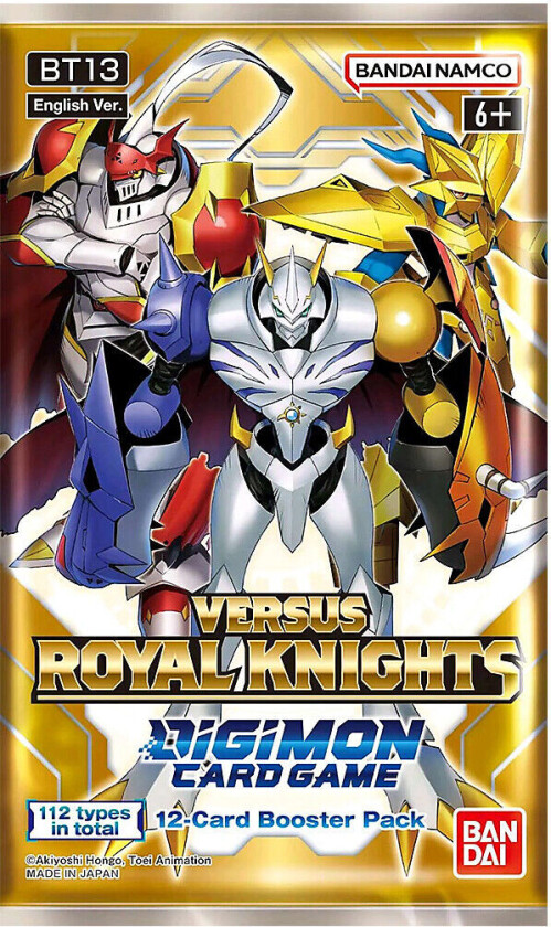 Digimon Tcg Versus Royal Knights Booster Digimon Card Game - Bt-13
