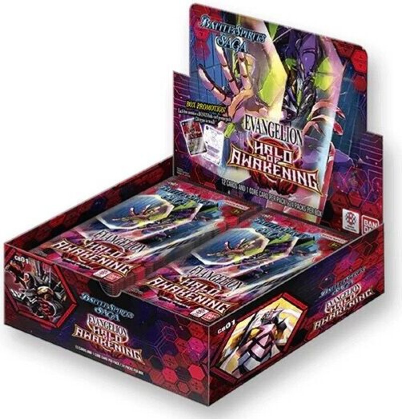 Battle Spirits Saga Cb01 Booster Box Halo Of Awakening