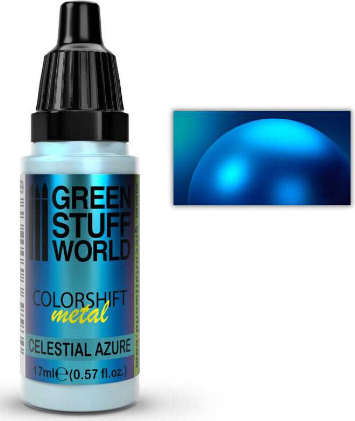 Gsw Colorshift Metal Celestial Azure Green Stuff World Chameleon Paints 17ml